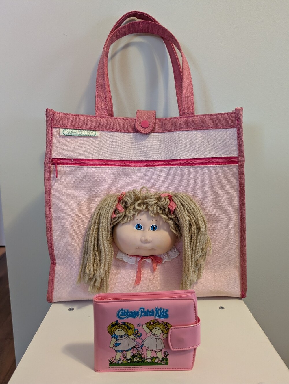 Vintage Cabbage Patch Kids Bag & Wallet, 1983